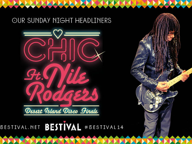 Chic ft Nile Rodgers: We're struggling to think of a more fitting end to a weekend of 'Desert Island Disco'. They were awesome last year, expect to Get Lucky as they take things up a notch. EVERYBODY DANCE. 